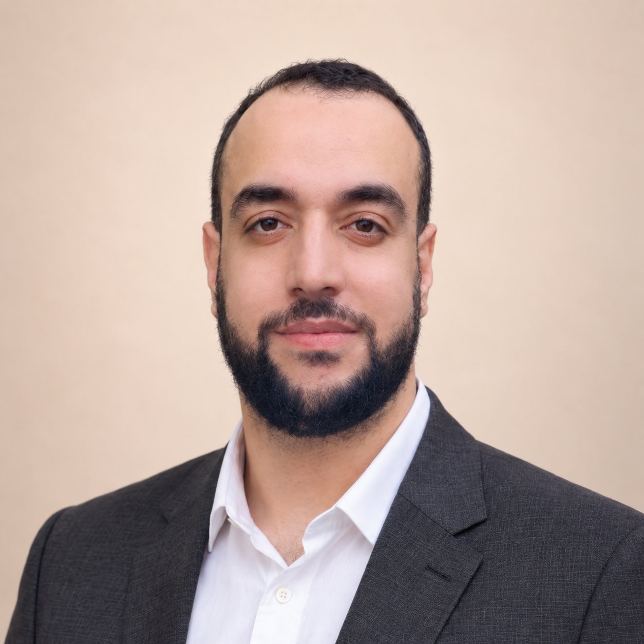 Portrait of Ahmed Nagme